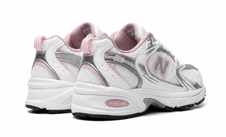 New Balance 530 White Rosa/Silver Metalic