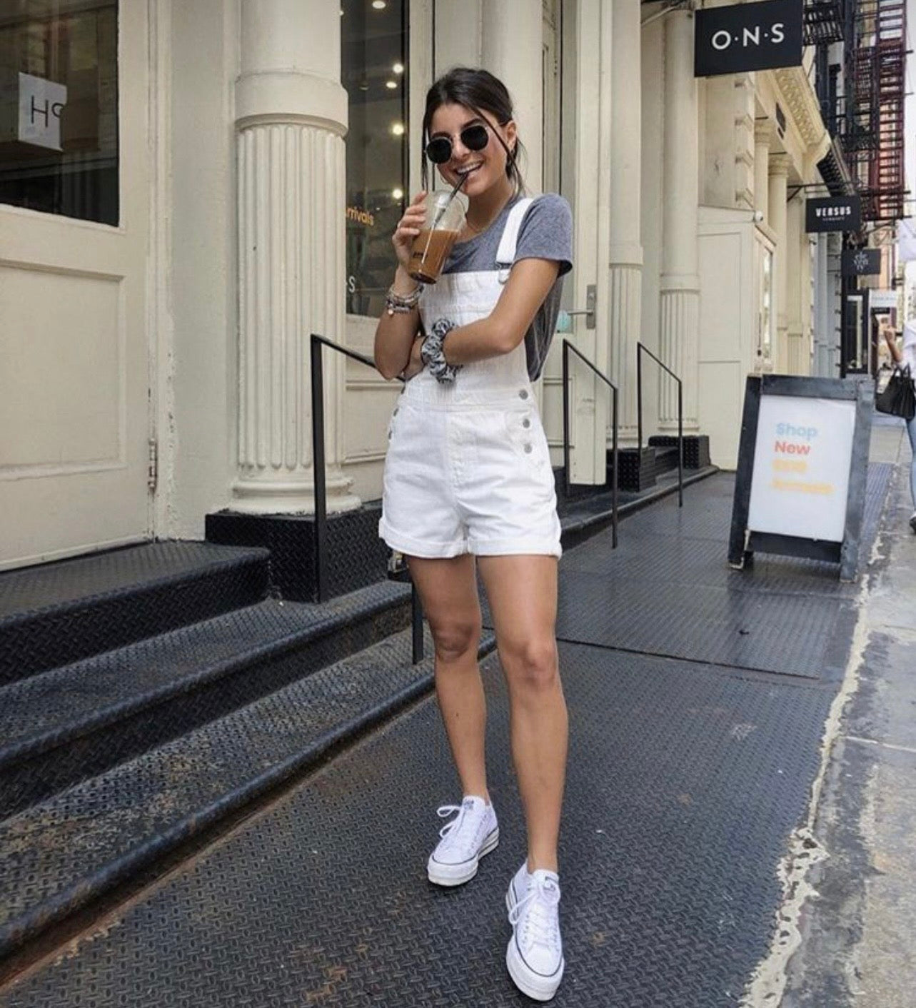 Chucks - All Star Plataforma Lona Blanca baja