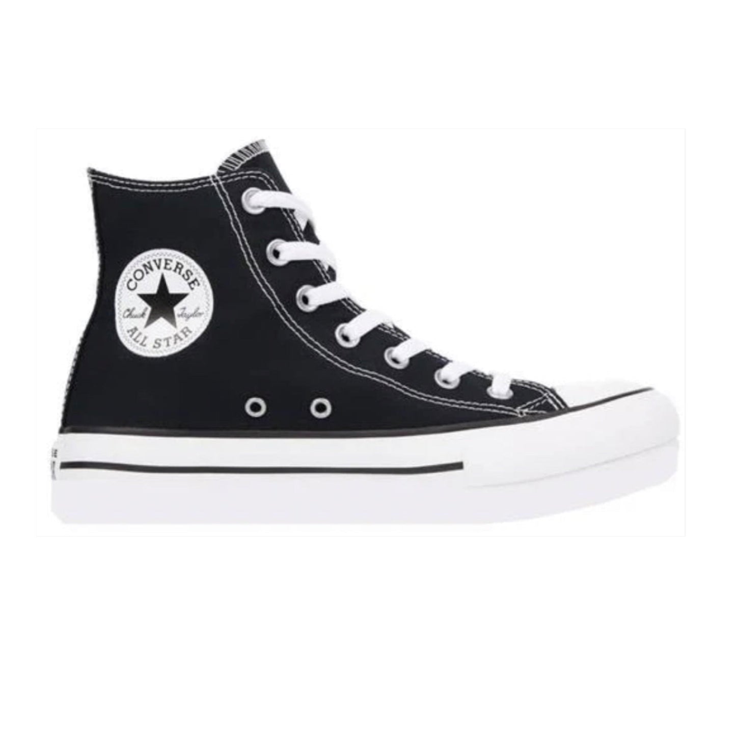 Chucks - All Star Plataforma Lona Negra